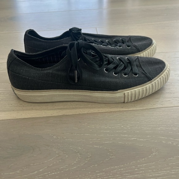 BooTLeg by John Varvatos Men’s cloth low trainers Sneakers Size 10 M - Picture 3 of 8